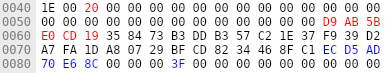 Partly copied constants