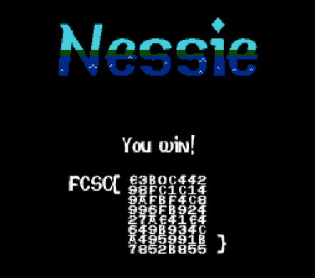 Win screen